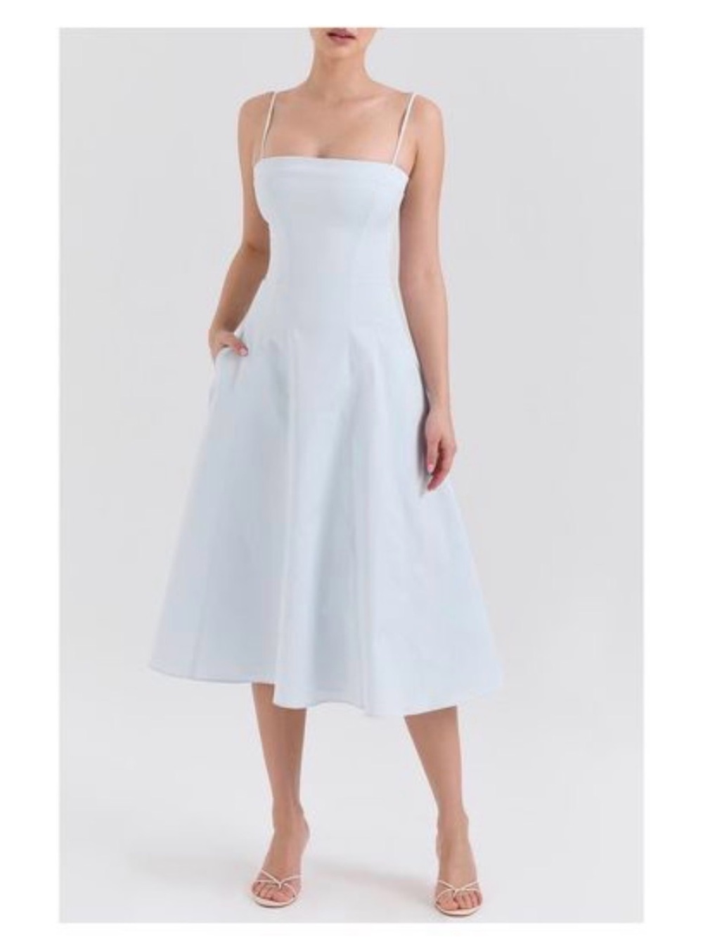 House Of Cb
Women's White Dolly Seamed Midi Sundress- XS never worn